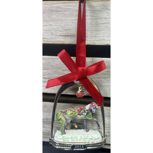 Breyer Other - Breyer Horse Holiday Christmas Stirrup Ornament #700314‎ Bayberry and Roses 2014